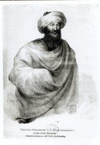 Sheikh Ibrahim或Johann Ludwig Burckhardt（1784-1817）1817年的肖像